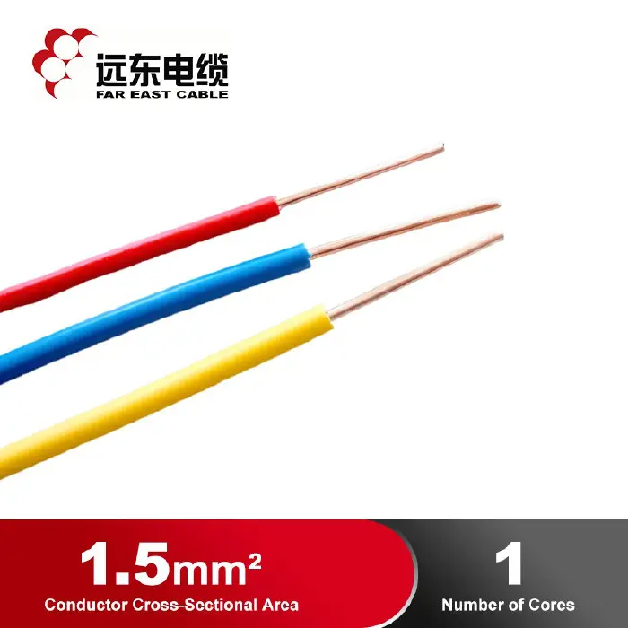 RUBBRER CABLE-60227 IEC 01 (BV) 450/750V 1X1.5