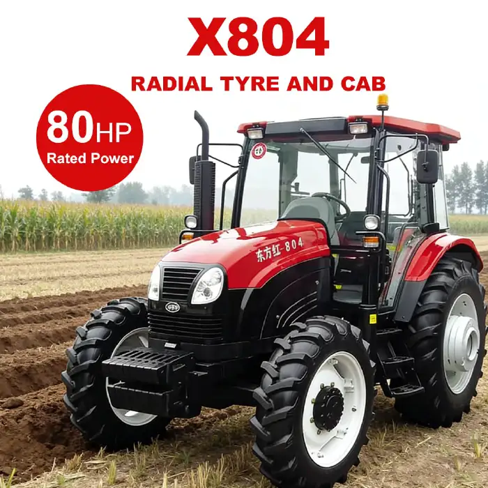 FOUR WHEELED TRACTOR-YTO-X804 WITH CAB