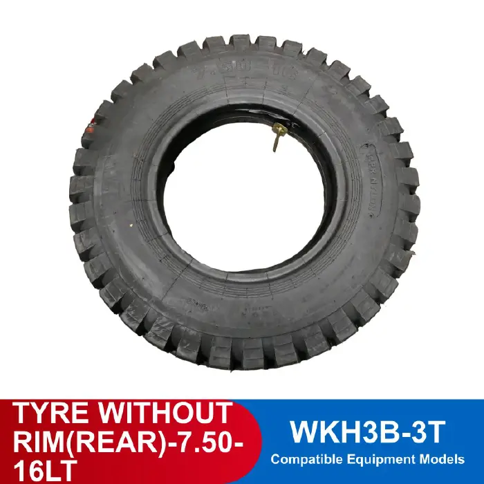 [LT1018] OUTER TYRE FOR AGRICULTRURAL THREE WHEELED WORK TRUCK-7.50-16