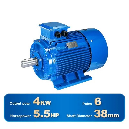 [4568] THREE PHASE INDUCTION MOTOR-Y2-132M1-6